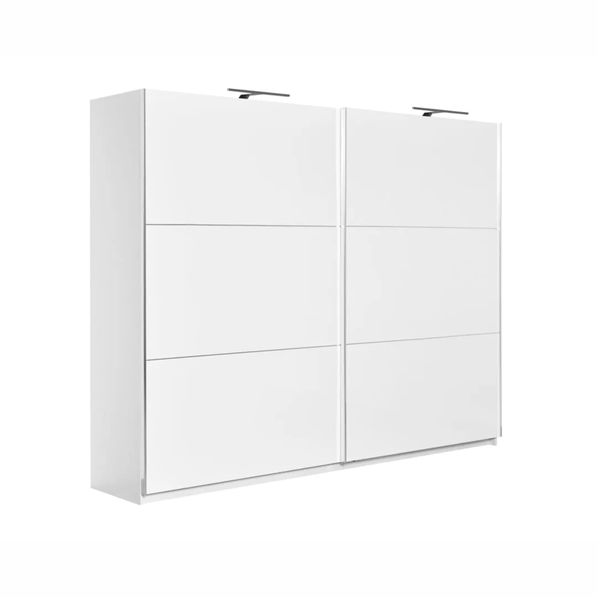 Ormar klizni Lara 150 (premium hrast - bijelo)