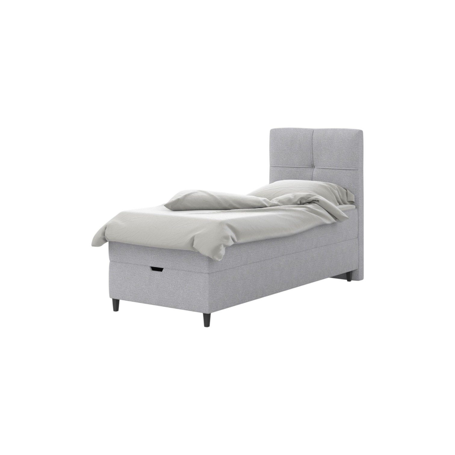 Krevet 200x090 Remi Cloud (sivo)