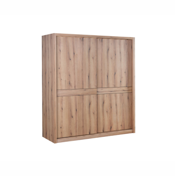 Ormar klizni Elegance AP 230 O (nordik hrast - pijesak sjaj)