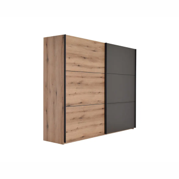 Ormar klizni Elegance AP 230 O (nordik hrast - pijesak sjaj)