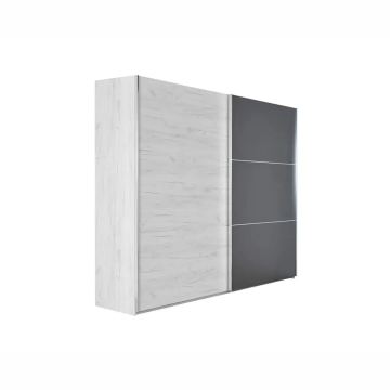 Ormar klizni Elegance AP 180 (bijelo - sjaj)