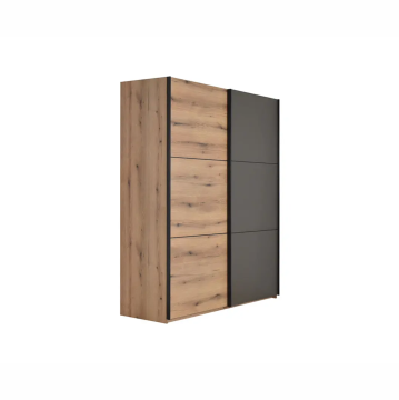 Ormar klizni Elegance AP 230 O (nordik hrast - pijesak sjaj)