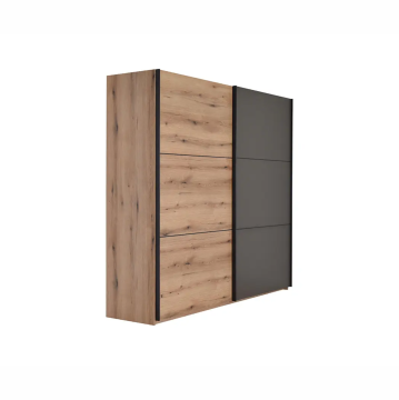 Ormar klizni Elegance AP 230 O (nordik hrast - pijesak sjaj)
