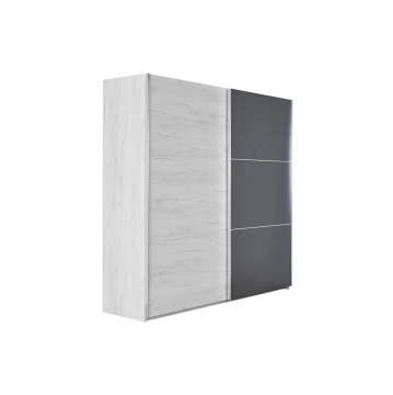 Ormar klizni Elegance AP 230 O (nordik hrast - pijesak sjaj)