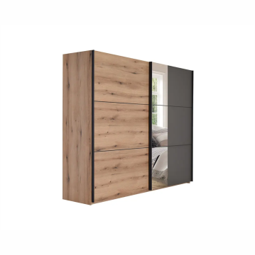 Ormar klizni Elegance AP 230 O (nordik hrast - pijesak sjaj)