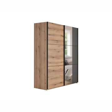 Ormar klizni Elegance AP 230 O (nordik hrast - pijesak sjaj)