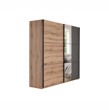 Ormar klizni Elegance AP 230 O (nordik hrast - pijesak sjaj)