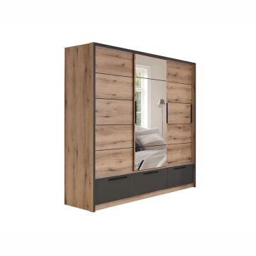 Ormar klizni Elegance AP 180 (bijelo - sjaj)