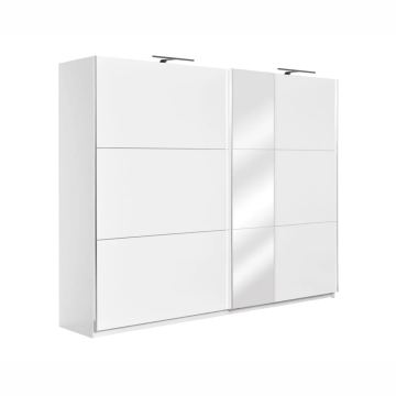 Ormar klizni Elegance AP 180 (bijelo - sjaj)