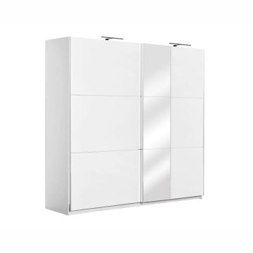 Ormar klizni Elegance AP 180 (bijelo - sjaj)