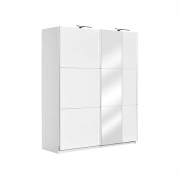 Ormar klizni Elegance AP 180 (bijelo - sjaj)