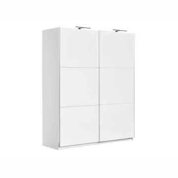 Ormar klizni Elegance AP 180 (bijelo - sjaj)