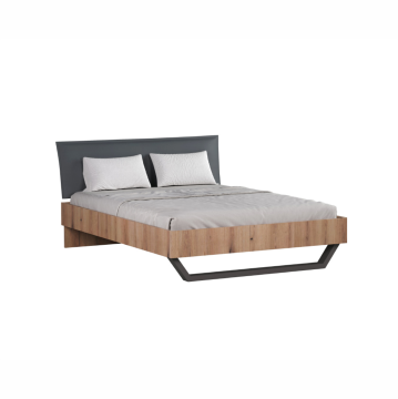 Krevet 200x160 Cloud (sivo)