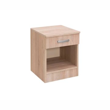 Noćni ormarić Elegance 3F (bijelo sjaj)
