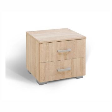 Noćni ormarić Elegance 3F (bijelo sjaj)