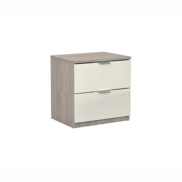 Noćni ormarić Elegance 3F (bijelo sjaj)