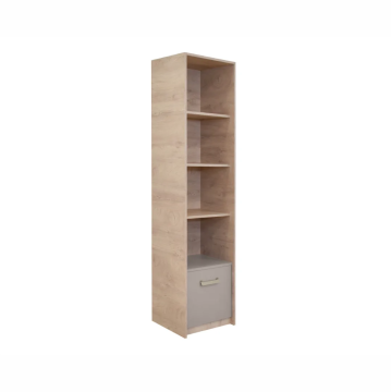 Vitrina Kinder 1V (premium hrast - plavo)