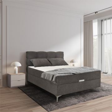 Krevet 200x160 Korleone New (sivo)
