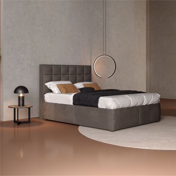 Krevet 200x160 Cloud (sivo)