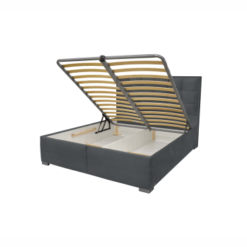 Krevet 200x160 Cloud (sivo)