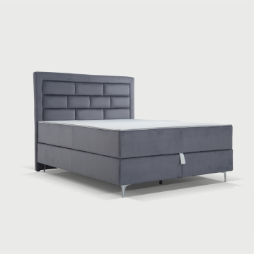 Krevet 200x160 Cloud (sivo)