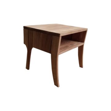 Noćni ormarić Elegance 3F (bijelo sjaj)
