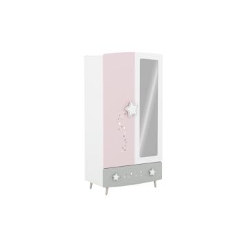 Vitrina Kinder 1V (premium hrast - plavo)