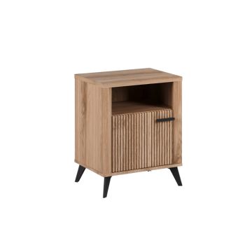 Noćni ormarić Elegance 3F (bijelo sjaj)