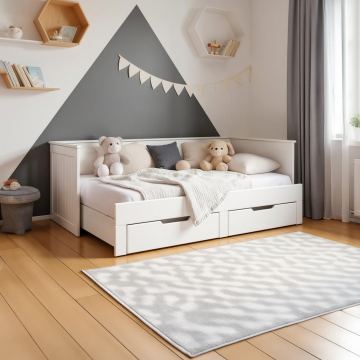 Ogradica kreveta Joy OK120 (polarni bor)