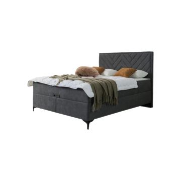 Krevet 200x160 Cloud (sivo)