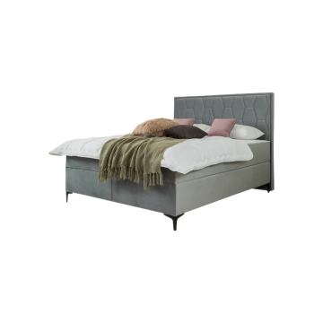 Krevet 200x160 Cloud (sivo)