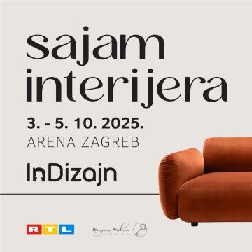 InDizajn sajam / Arena Zagreb 03. do 05.10.2025.