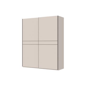 Ormar klizni Elegance AP 180 (bijelo - sjaj)