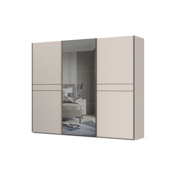 Ormar klizni Elegance AP 180 (bijelo - sjaj)
