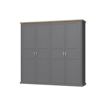 Ormar Tara P4/TA (grafit mat)