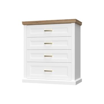 Ladičar Tara F4/TA (bijela boja)