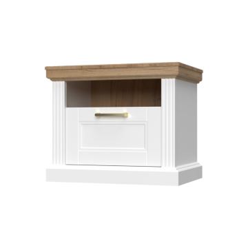 Noćni ormarić Tara NS1/TA (bijela boja)