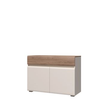 Komoda Elegance 4F (bijelo - sjaj)