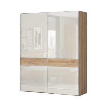 Ormar klizni Elegance AP 180 (bijelo - sjaj)
