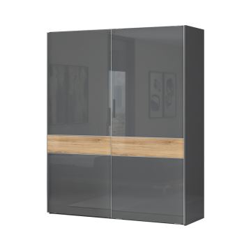 Ormar klizni Elegance AP 180 (bijelo - sjaj)