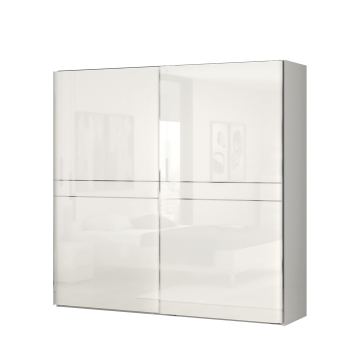Ormar klizni Elegance AP 180 (bijelo - sjaj)