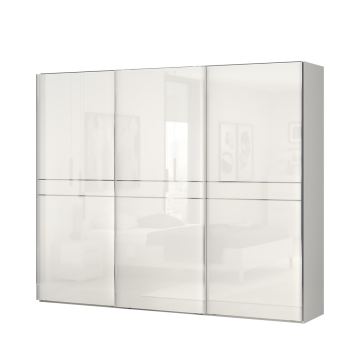 Ormar klizni Elegance AP 180 (bijelo - sjaj)