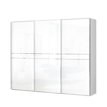 Ormar klizni Elegance AP 180 (bijelo - sjaj)