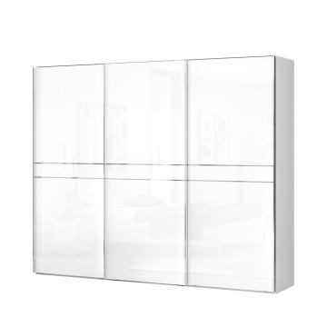 Ormar klizni Piano PK281/PN (kristalno bijela)