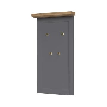 Predsoblje Tara vješalica CLK (grafit mat lak)