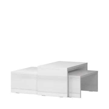 Dnevna soba Piano klub stol SET2 (bijela lak)