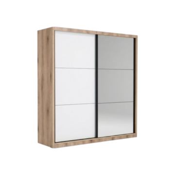 Ormar klizni Elegance AP 230 O (nordik hrast - pijesak sjaj)