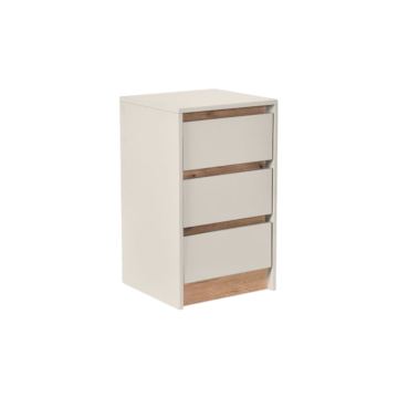 Noćni ormarić Elegance 3F (bijelo sjaj)