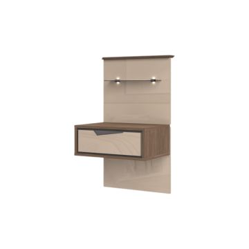 Noćni ormarić Elegance 3F (bijelo sjaj)