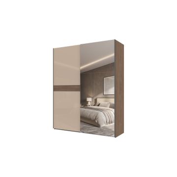 Ormar klizni Elegance AP 180 (bijelo - sjaj)